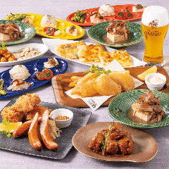 YEBISU BAR キュービックプラザ新横浜店_【10/1より】■当日OK!■120分通常飲み放題付『ヱビスバーコース』税込6,000円