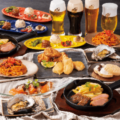 YEBISU BAR キュービックプラザ新横浜店_【10/1より】■要予約■120分プレミアム飲み放題付『プラチナコース』税込7,500円