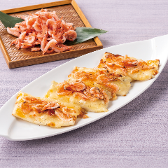 YEBISU BAR キュービックプラザ新横浜店_駿河湾桜海老のフラムクーヘン