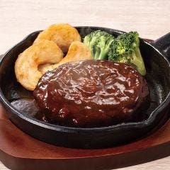 YEBISU BAR キュービックプラザ新横浜店_デミグラスハンバーグ