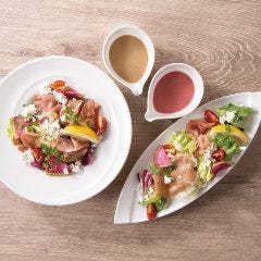 YEBISU BAR キュービックプラザ新横浜店_生ハムとカッテージチーズのサラダ