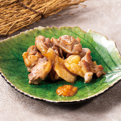 YEBISU BAR キュービックプラザ新横浜店_福地鶏塩焼き～柑なんば添え～