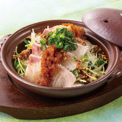 YEBISU BAR キュービックプラザ新横浜店_錦江湾産かんぱちの陶板蒸し