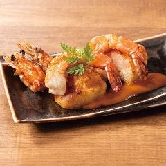 海老パン~おつまみ海老トースト~ YEBISU BAR キュービックプラザ新横浜店_海老パン~おつまみ海老トースト~