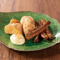 長芋と牛蒡の唐揚げ YEBISU BAR キュービックプラザ新横浜店_長芋と牛蒡の唐揚げ