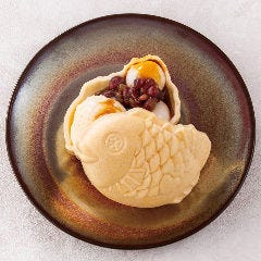 白玉ぜんざいの目出鯛もなか YEBISU BAR キュービックプラザ新横浜店_白玉ぜんざいの目出鯛もなか