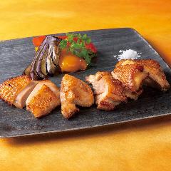 琥珀ヱビスに漬けた川俣シャモのグリル YEBISU BAR キュービックプラザ新横浜店_琥珀ヱビスに漬けた川俣シャモのグリル