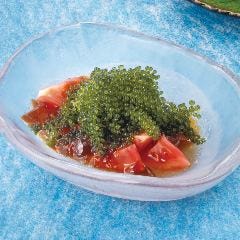 YEBISU BAR キュービックプラザ新横浜店_海ぶどう~青じそジュレ~