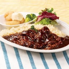 YEBISU BAR キュービックプラザ新横浜店_【平日限定 日替わりランチ】
ハッシュドビーフ&タルタル海老フリット