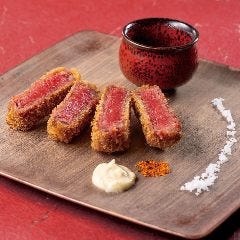くまもとあか牛のレアカツ YEBISU BAR キュービックプラザ新横浜店_くまもとあか牛のレアカツ