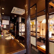 店内貸切で大人数宴会！18名様～