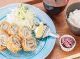 【1日5食限定】豚バラ&野菜のロールカツ