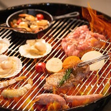 【お肉だけの贅沢BBQコース】VIP席にご案内！プライベートな空間で仙台牛の希少部位を堪能