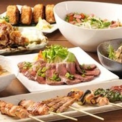 串焼きが主役!飲み放題付きｺｰｽ3500円～!3Hコースや早得遅得も!