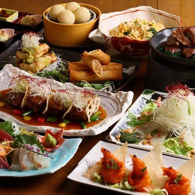 ビストロとんとろすぶた そら_華やかで新しい創作中華の数々