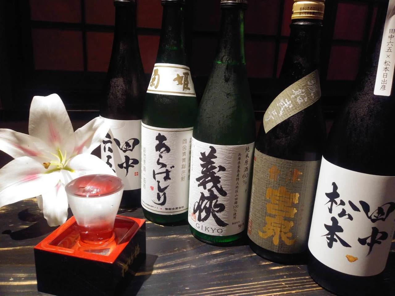 メニューにない売切の日本酒・ワイン