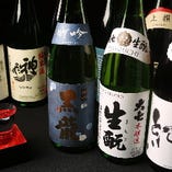 日本酒や焼酎、各種ドリンクも種類豊富にご用意しております