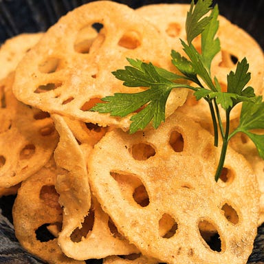 彩食茶の間 Coo 沼津店_カリカリ蓮根チップス