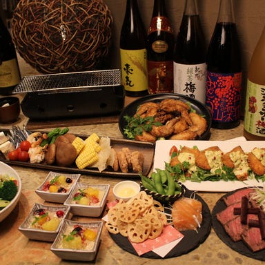 彩食茶の間 Coo 沼津店_『ほっこり七輪炙り焼き』コース