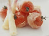 絶品美味 完熟生プチトマトの塩天麩羅