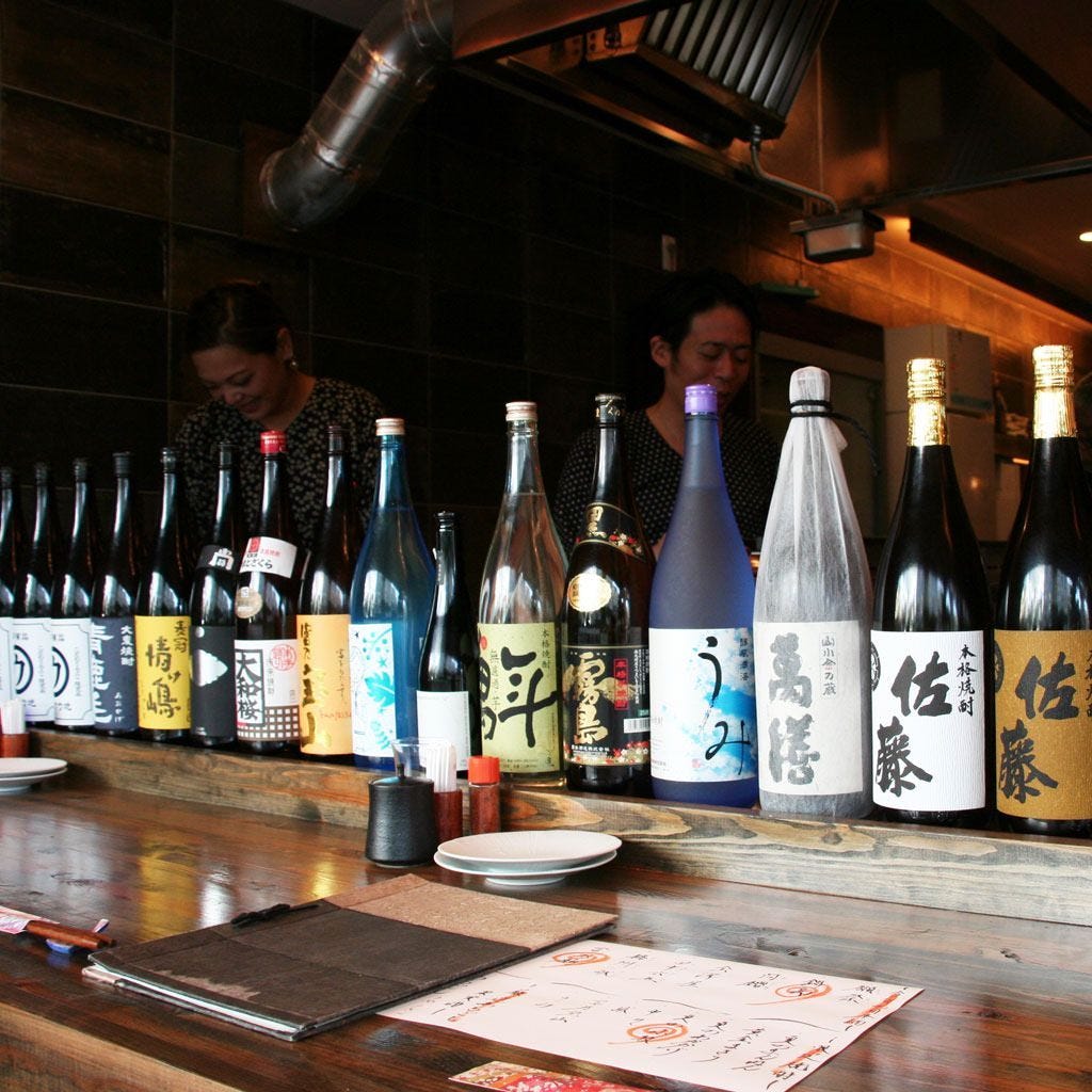 日本酒各種銘柄取り揃えております。