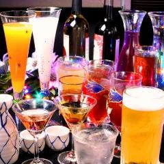 3時間飲み放題×食べ放題  大人数宴会 asian bistro 桜 北千住