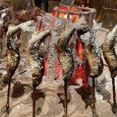 名物の炉端焼♪是非お召し上がりください！