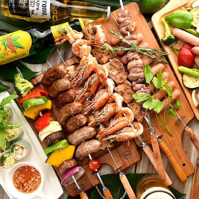 ランチ限定 3時間飲み放題 豪快カット シュラスコ ローストビーフ食べ放題 5000円 4000円 の詳細 シュラスコbbqビアガーデン ワイキキ 新宿店 新宿 ビアガーデン ぐるなび