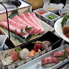 最高級近江牛を牛しゃぶ、すき焼きで