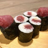 市場直送鮪の巻き寿司