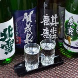 全国の日本酒を種類豊富に取り揃えております。