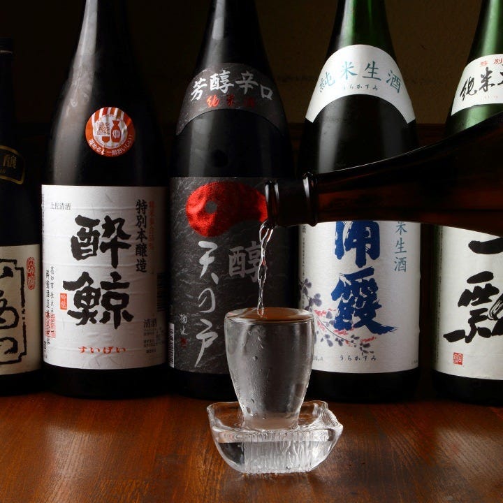 日本酒だって豊富！ぜひ飲み比べてみてください。