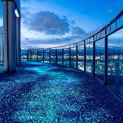 梅田 夜景 ディナー STARDUST_空中庭園展望台入場券付きのプランをご用意しております。