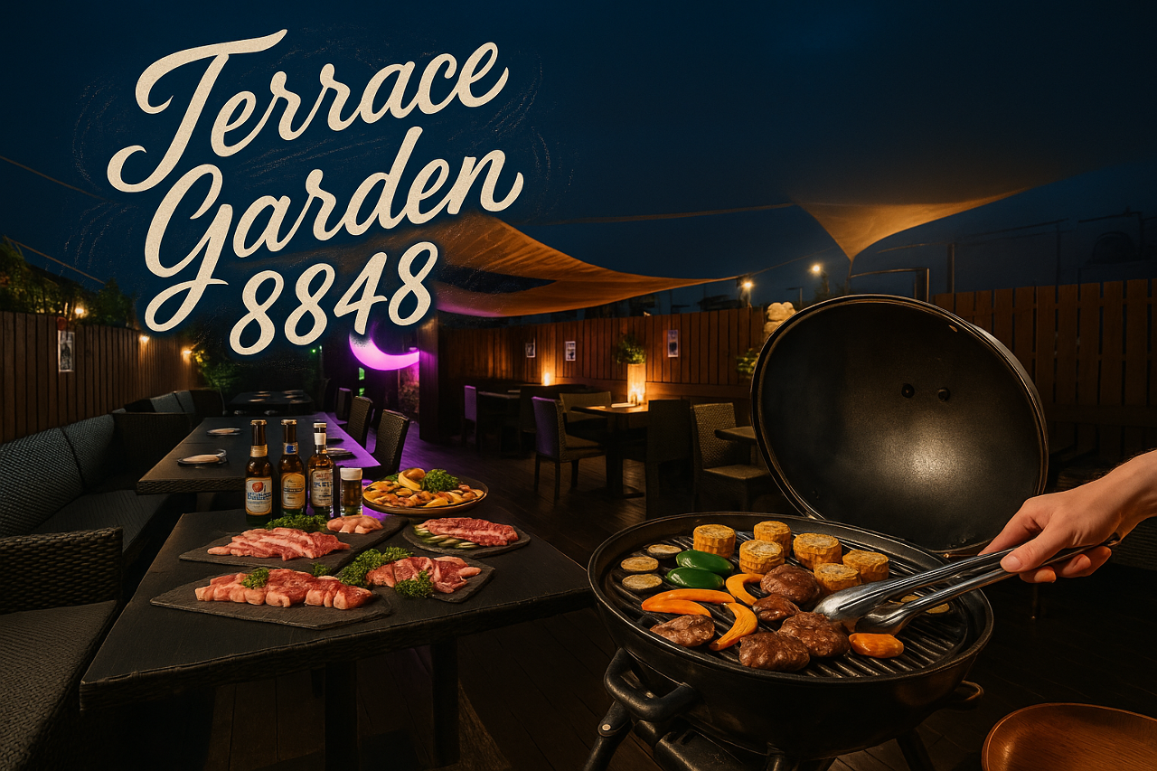 屋上手ぶらBBQビアガーデン TERRACE GARDEN 8848