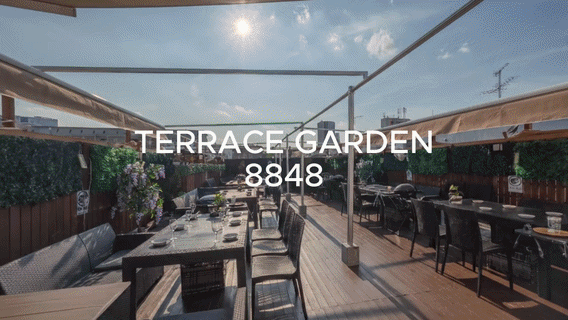 屋上手ぶらBBQビアガーデン TERRACE GARDEN 8848