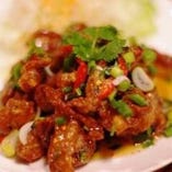 ガイトードプリックポン Thai style spicy deep fried chicken
