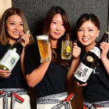 ビール、ハイボール、日本酒、ワイン…ドリンクメニューも充実！