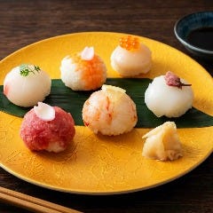手まり寿司体験コース（厳選豚肉出汁しゃぶ・抹茶付き）＊前日までの要予約