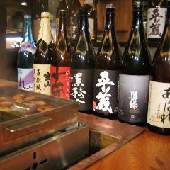 店主自ら厳選！鹿児島の農業家と コラボして作った焼酎も人気！