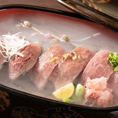 近江肉寿司食べ比べ3種
