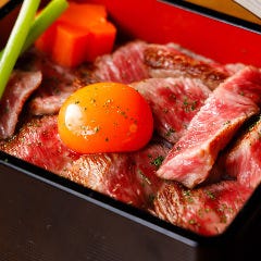 米澤牛ステーキ重　80g