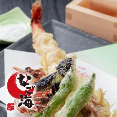 日本酒や焼酎のお供には赤大海老の天婦羅がおすすめ