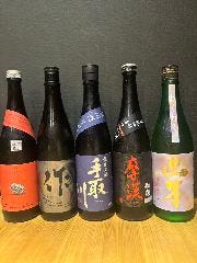 女将が厳選する全国各地の日本酒