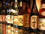 本格銘柄焼酎＆地酒
常時取り揃えています！