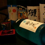 地酒・本格焼酎付きコース　2H　6,500円
～日本酒を楽しむご宴会に～