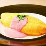 明太チーズオムレツ/豚平焼き