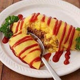 オムライス/ガーリックオムライス/ベーコンとキャベツの卵チャーハン/焼き豚チャーハン/鶏雑炊