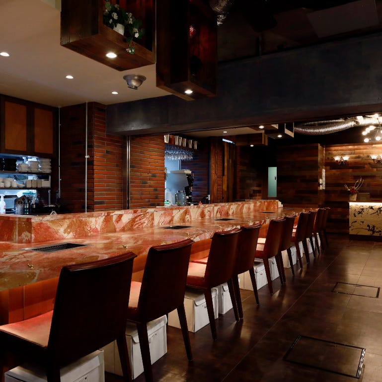 煌肉(にく)との出会い meat&meet 肉匠 うし義_カウンター席