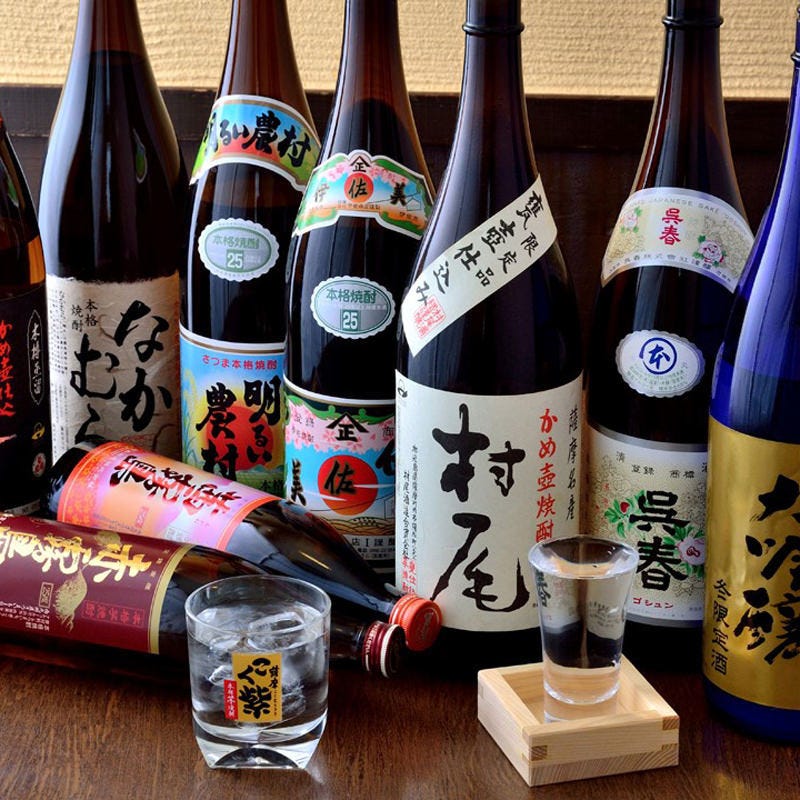様々な日本酒を厳選仕入れ