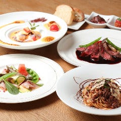 本物の（本当に美味しい）食材を贅沢に使用しています。